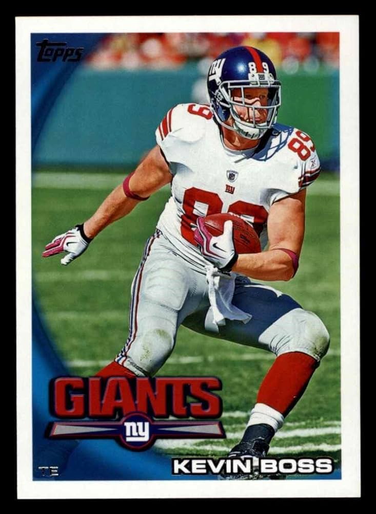 Amazon.com: 2010 Topps # 373 Kevin Boss New York Giants-FB